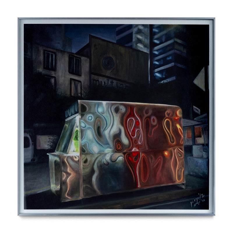 Puesto Metálico De Noche Small Print