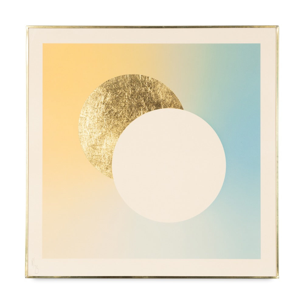 Art Print  30  Beige Circle