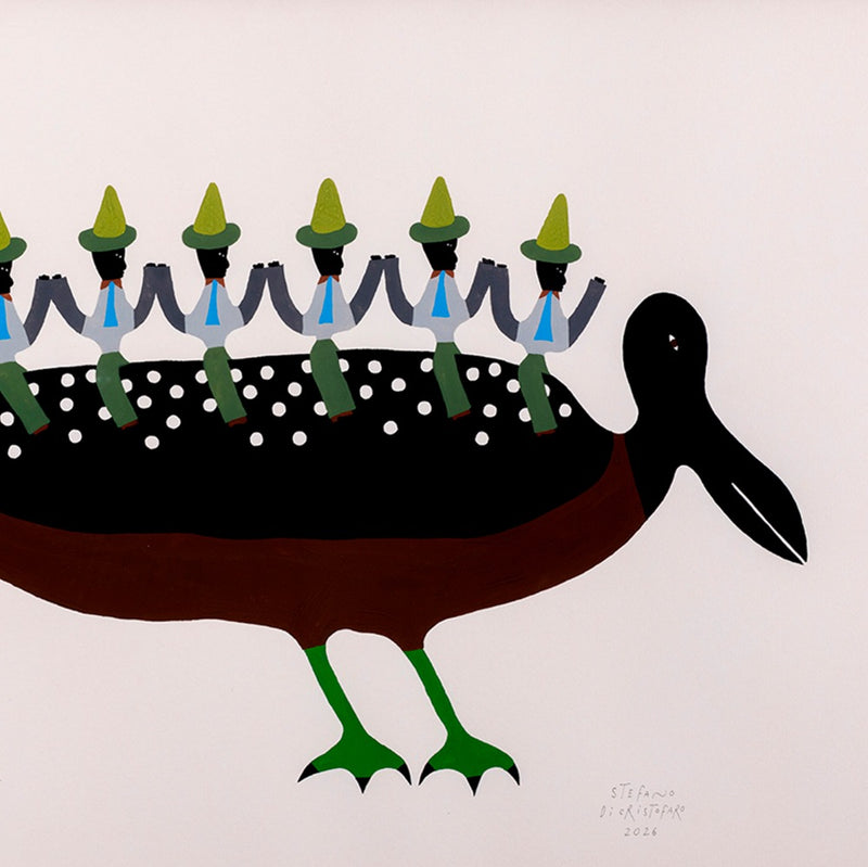 Pájaro De Mar Por Tierra